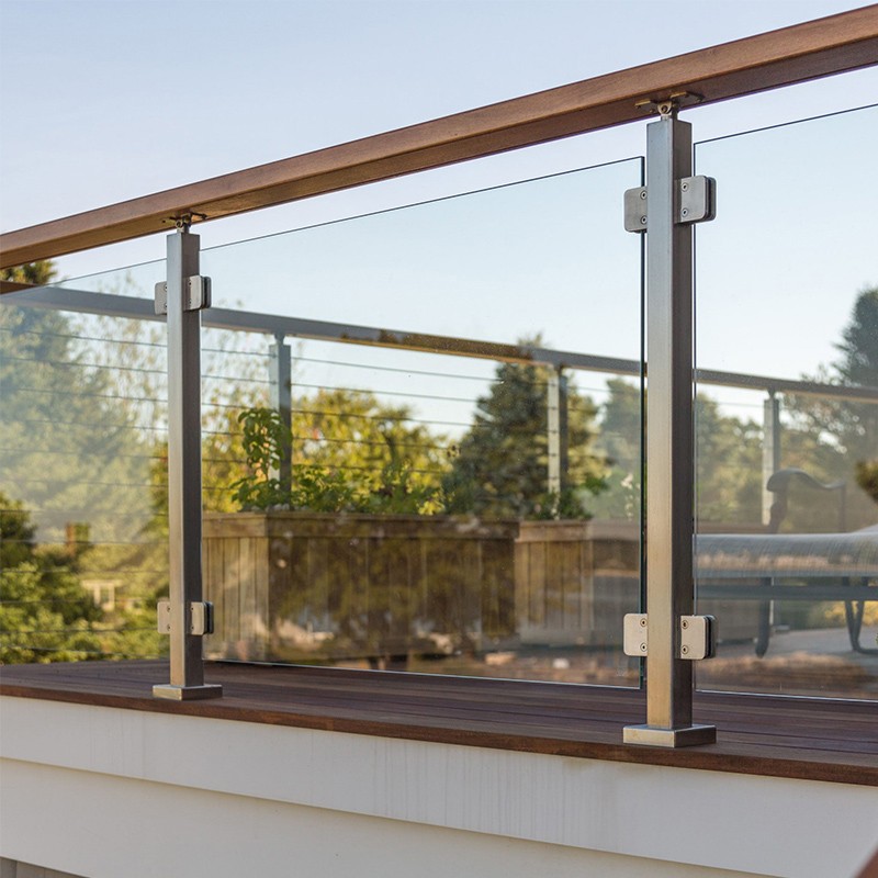 glass porch railing