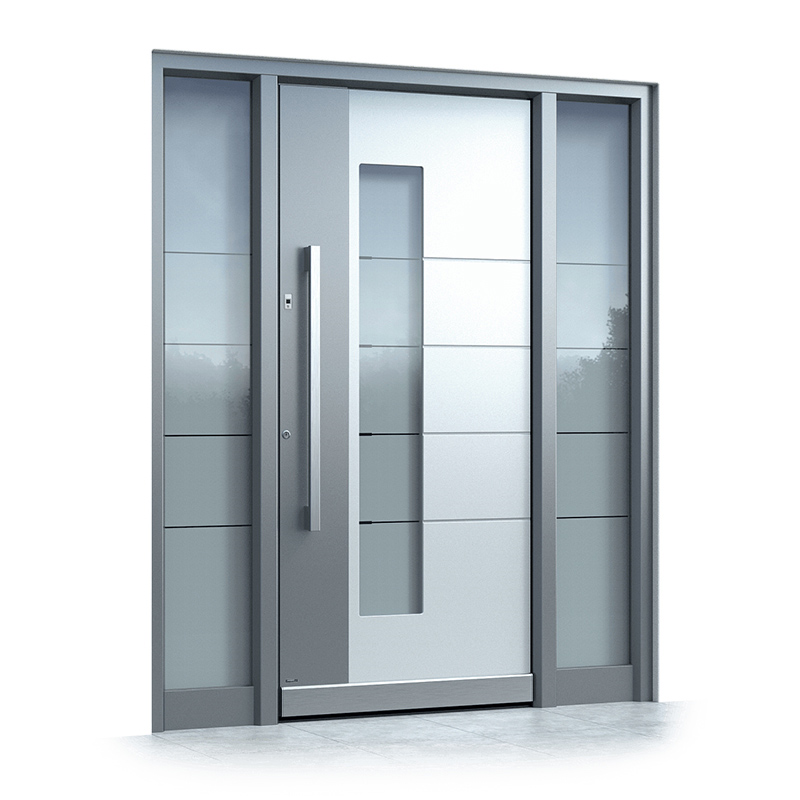 stainless steel entrance door