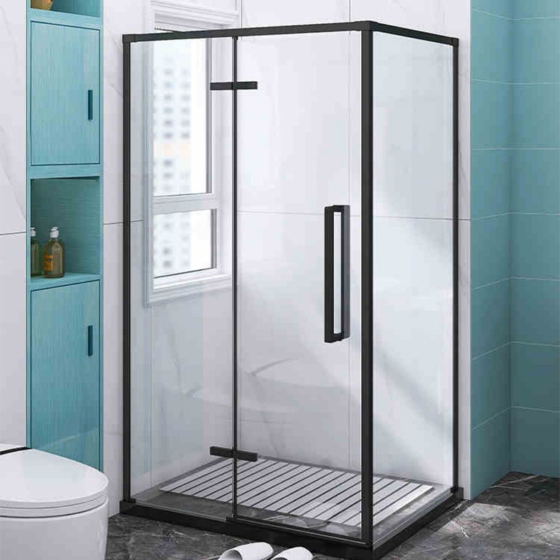 semi frameless shower door