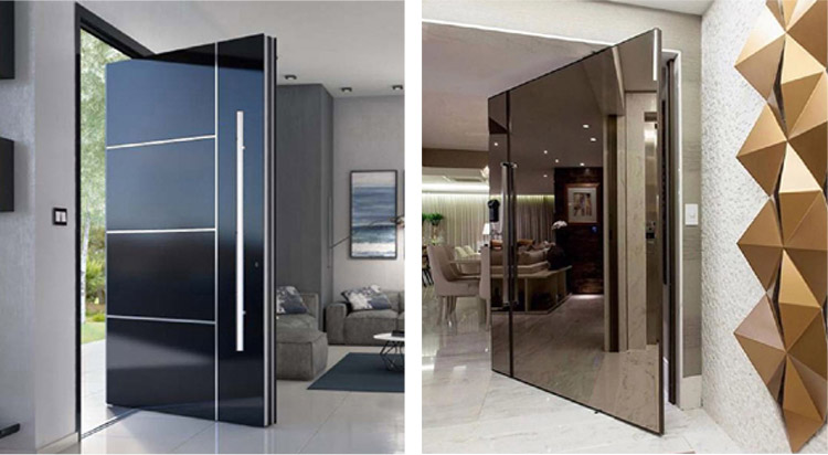 steel front doors