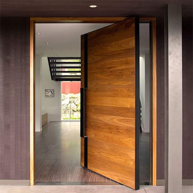 pivot entrance door