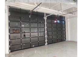 New Modern Aluminum Glass Garage Door