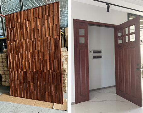 Which material is the best for wooden door?