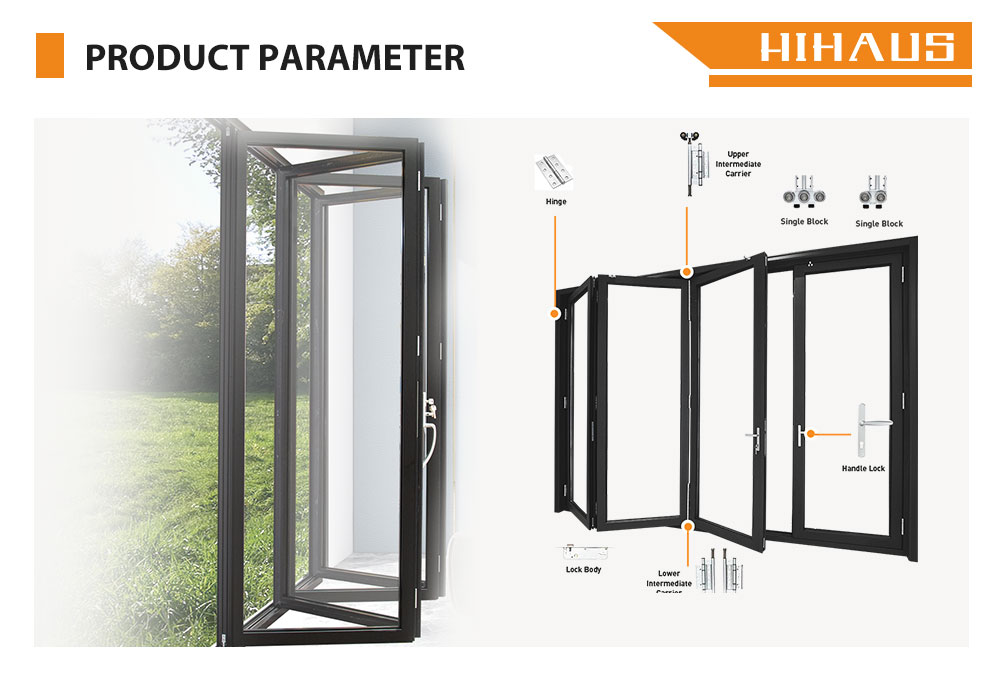 Hihaus aluminum folding doors