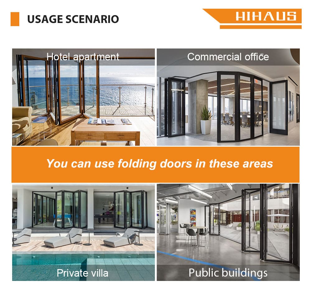 folding door personalized customization