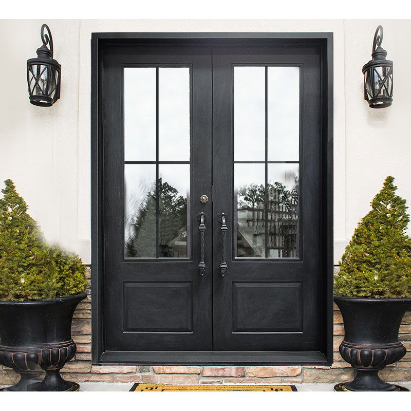 wrought iron doors