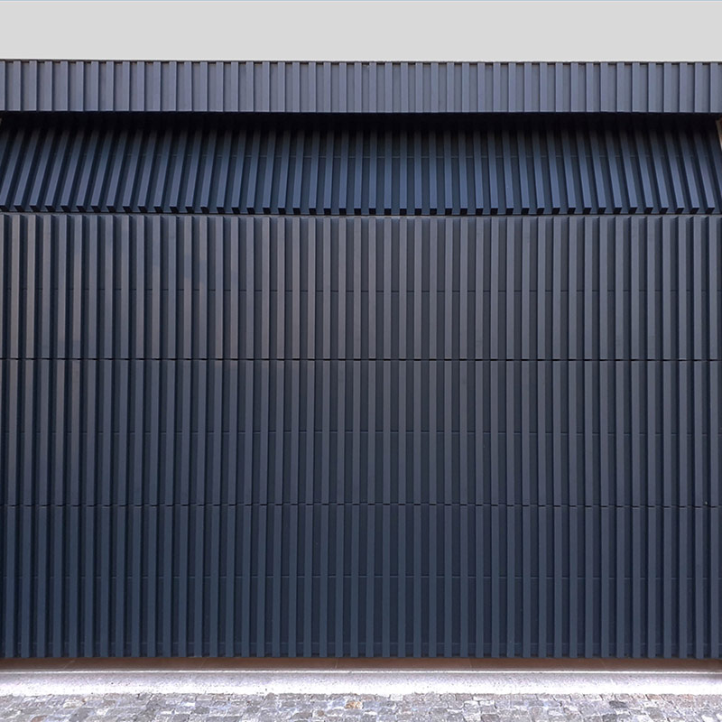 vertical slat garage door