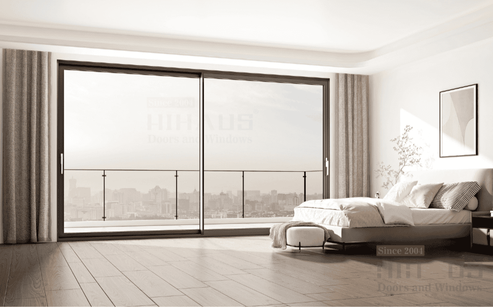 aluminum sliding door