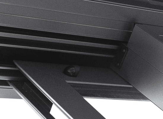 Combination of anti-sway and load-bearing rollers