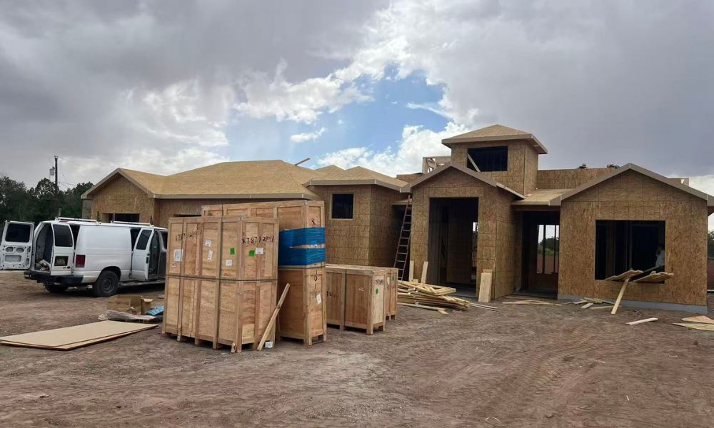 high-end modern villa project in New Mexico