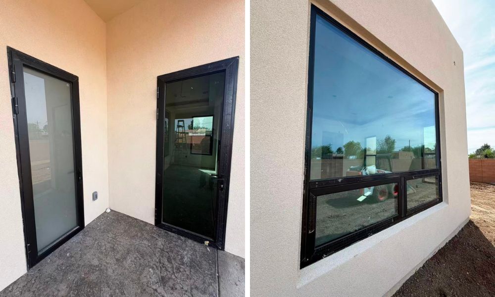 Hihaus windows and doors in New Mexico USA